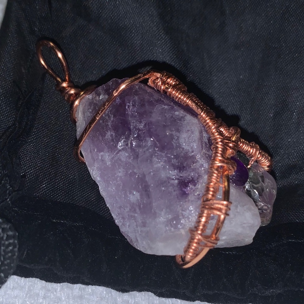 Amethyst pendant (SOLD) - Picture 3 of 5